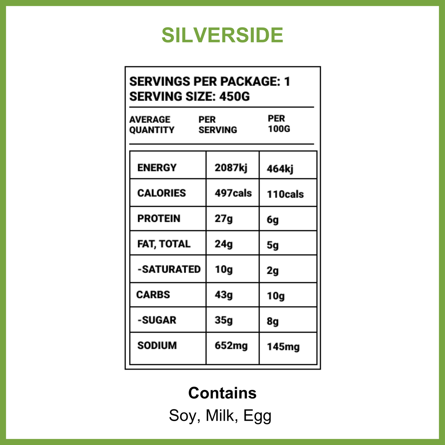 *NEW* Silverside with Potato Mash ✓