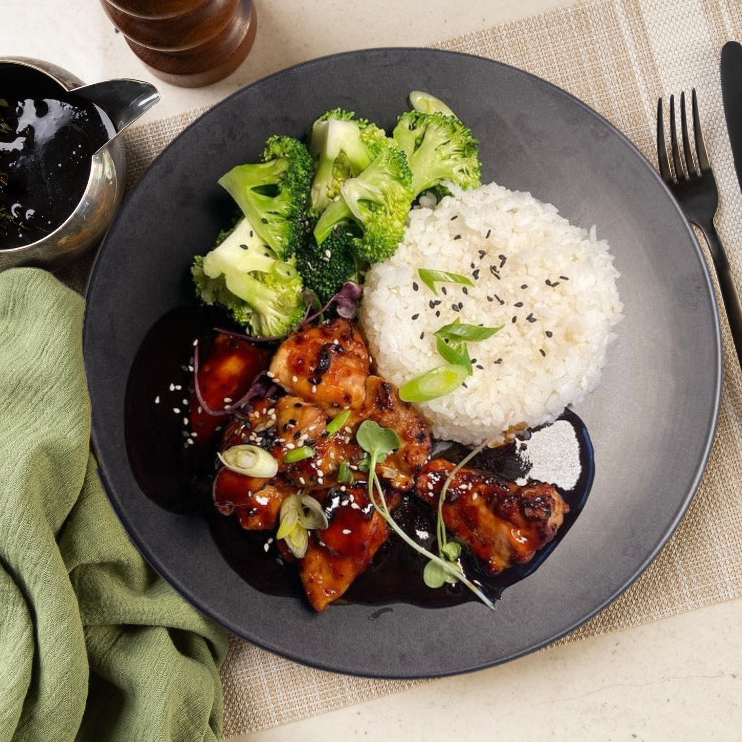 Grilled Chicken Teriyaki  ✓