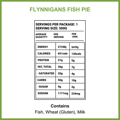 *NEW* Captain Flynnigans Fish Pie 🐠