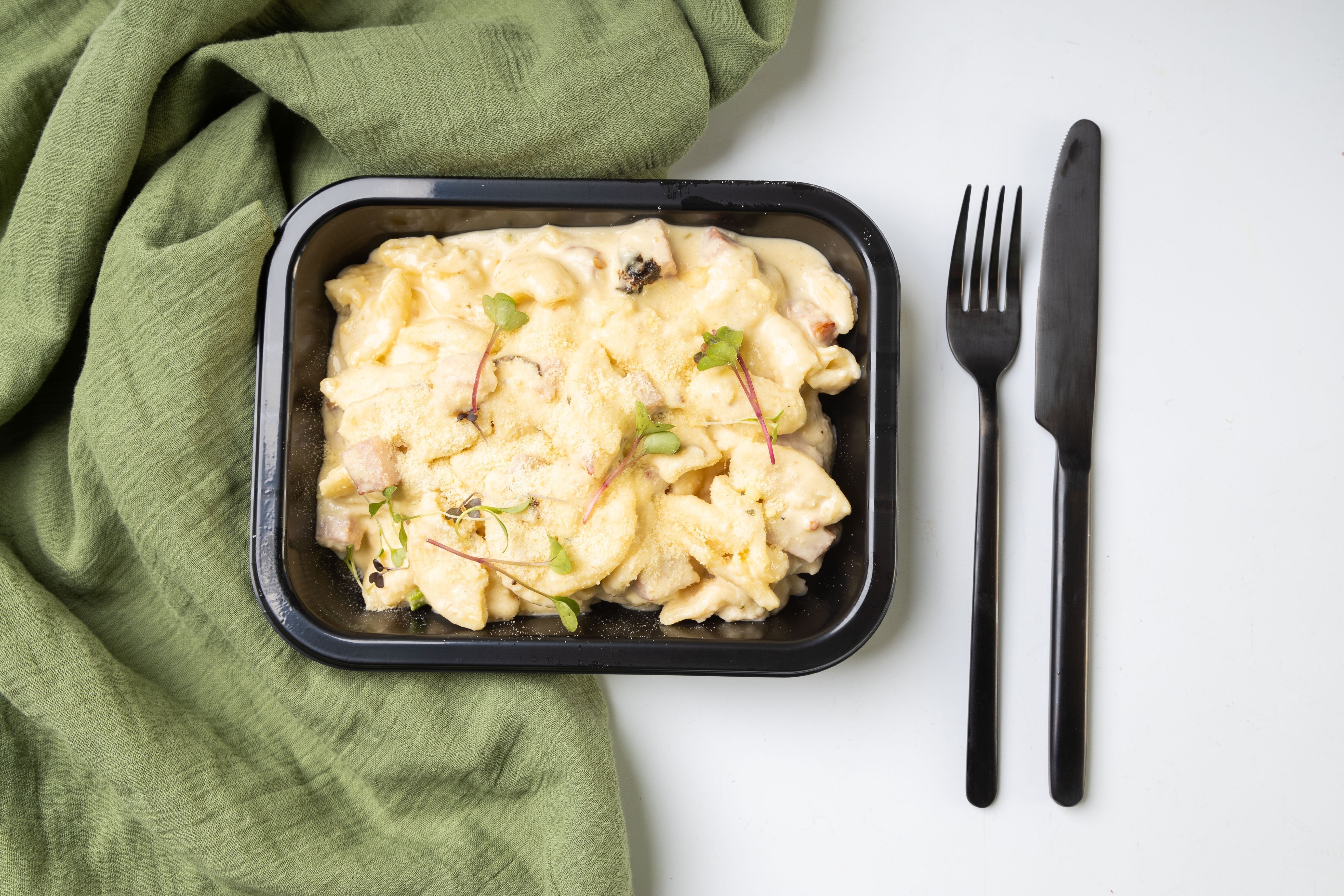 Mac n Cheese with  Ham