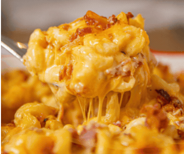Mac n Cheese with  Ham