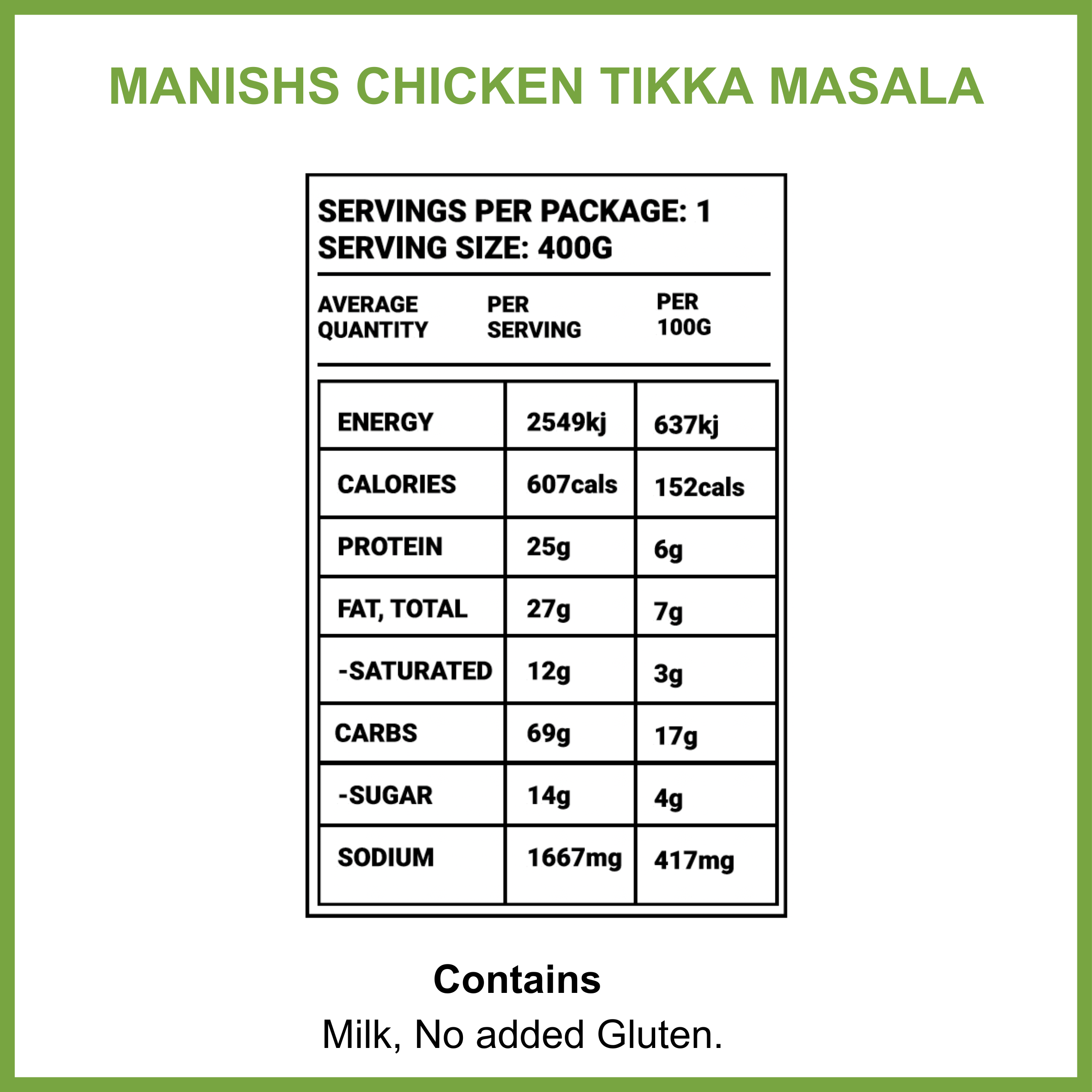 Chef Manish's Chicken Tikka Masala ✓