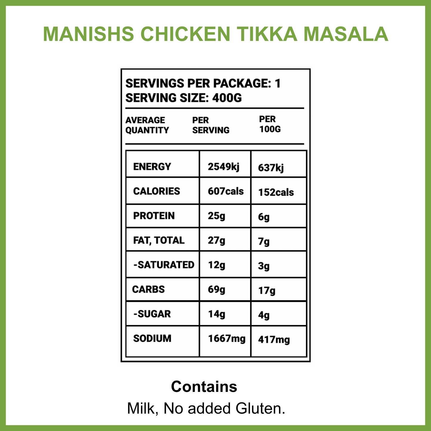 Chef Manish's Chicken Tikka Masala ✓