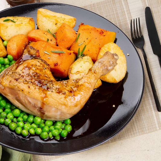 Roast Chicken & Vegetables  ✓
