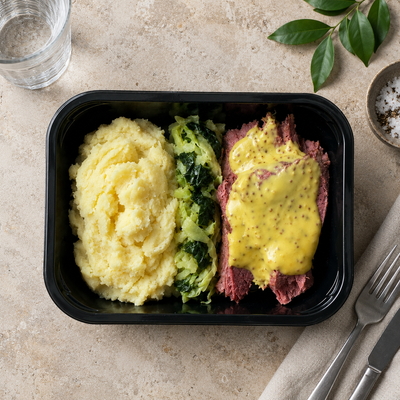 Silverside with Creamy Mash