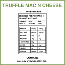Truffle Mac n Cheese n Ham