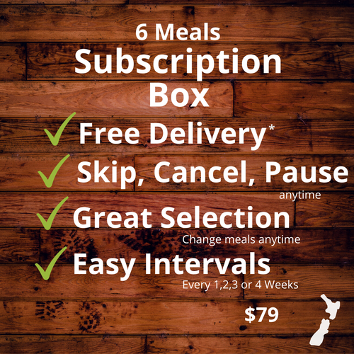 6 Meals Subscription Box.