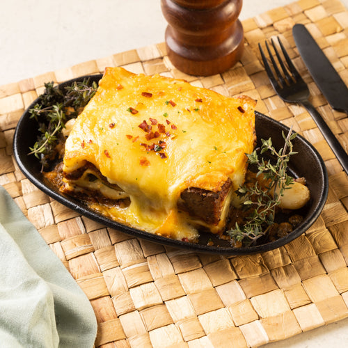 Lasagne with Beef Mince & Cheese